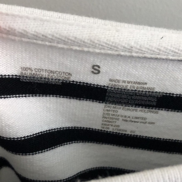 Muji boatneck tee organic cotton - Picture 3 of 9